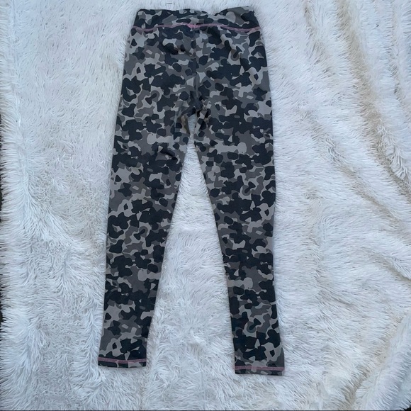 Champion Sport Camouflage leggings girls 10/12 gray activewear performance - Picture 6 of 7
